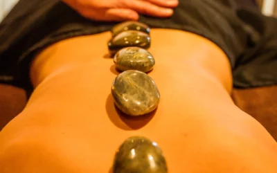 Hot stone massage 